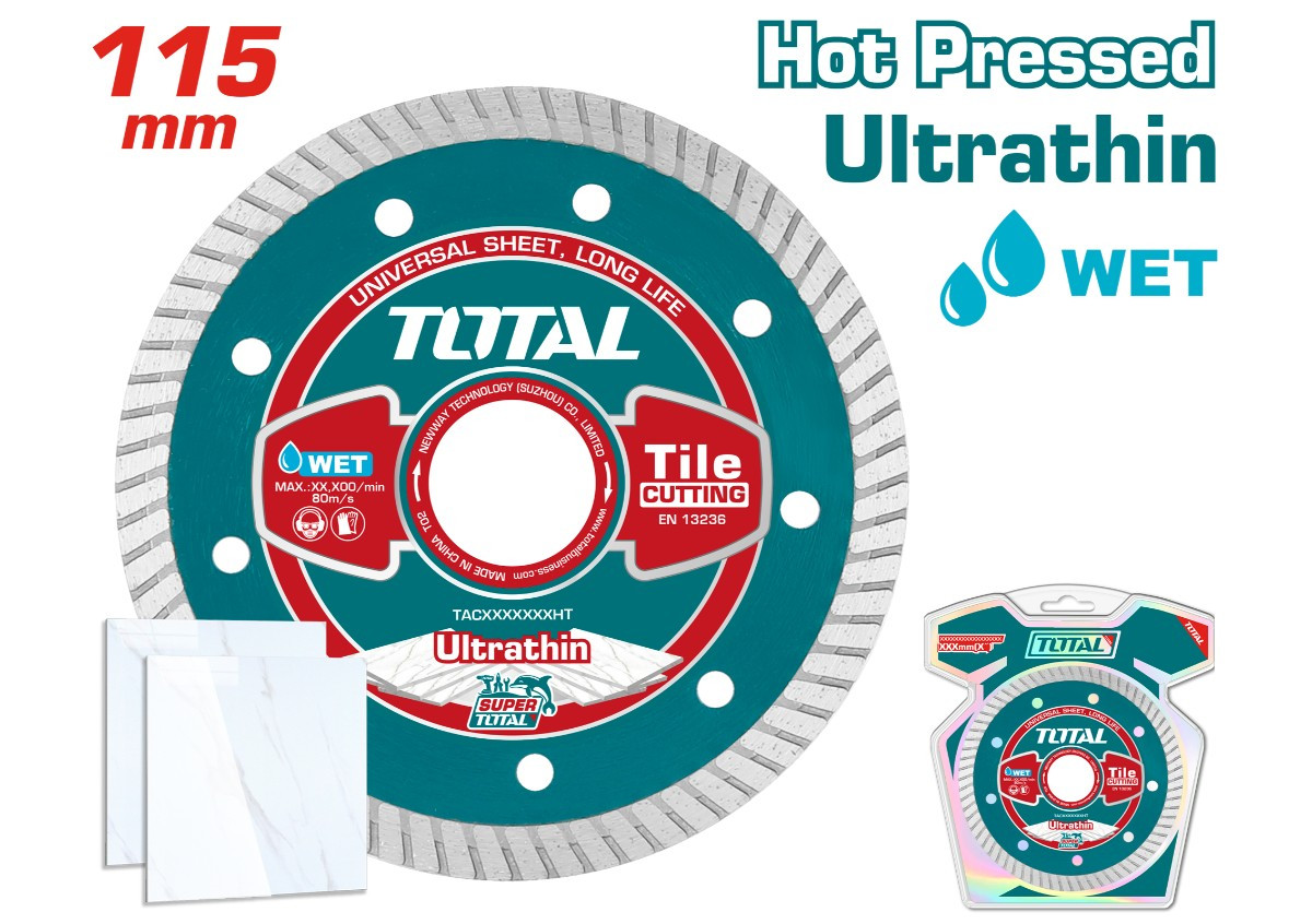 Ալմաստե սկավառակ 115մմ TOTAL TAC2131151HT