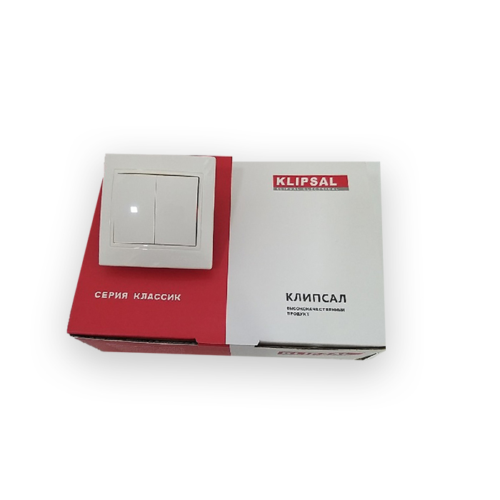 Выключатель 2мест. 3702 Klipsal
