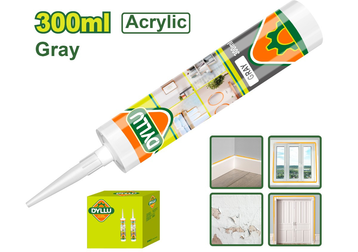 Հերմետիկ ակրիլ  մոխրագույն DYLLU DTGQ2T24 300մլ