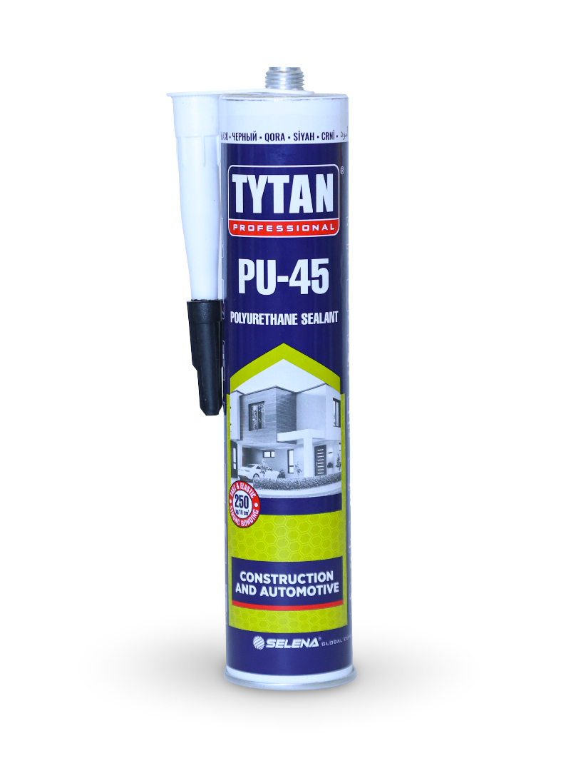Հերմետիկ պոլիուրեթանային սև 280մլ PU45 Tytan