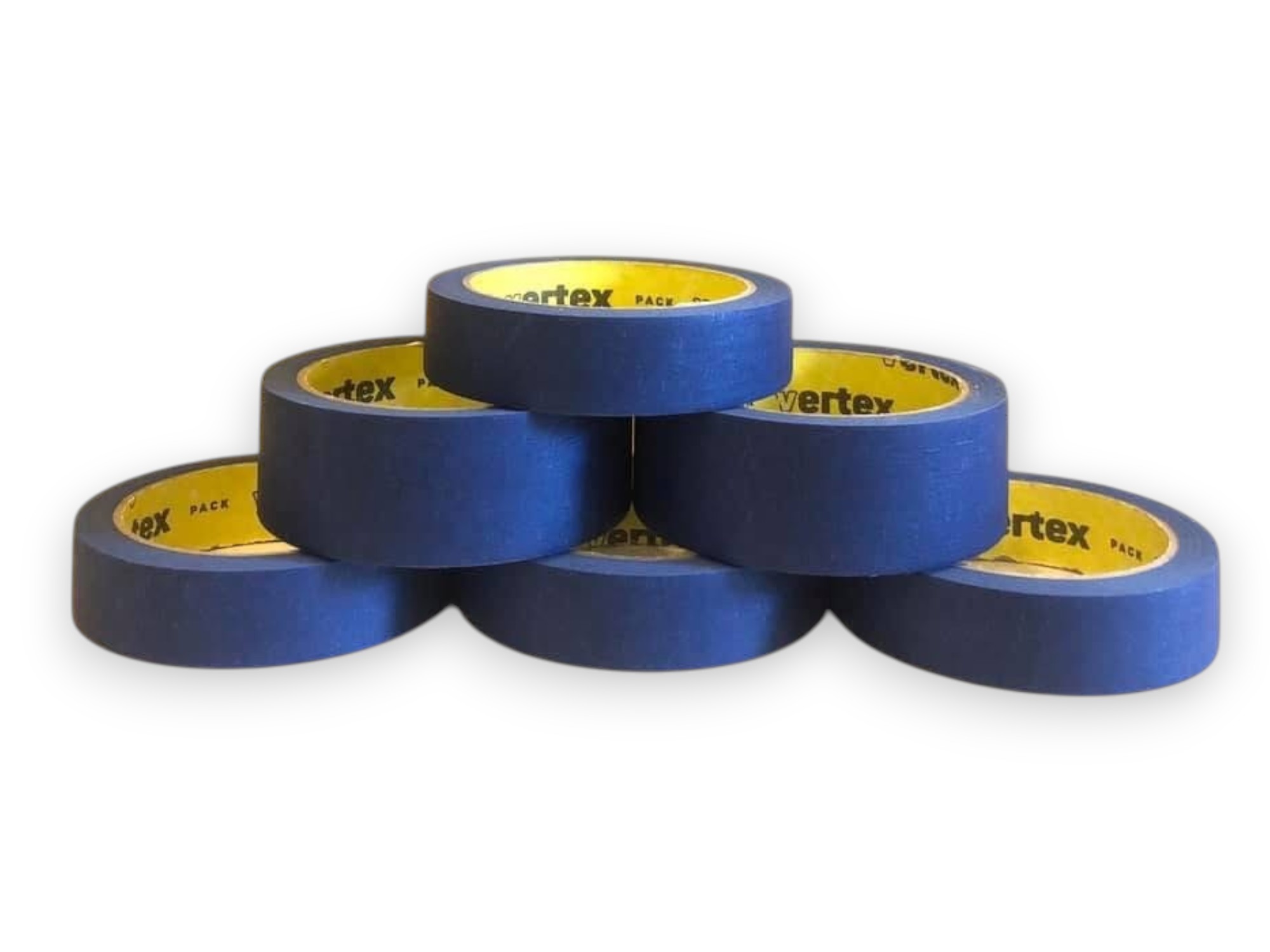 Ժապավեն ինքնակպչուն թղթյա կապույտ 24մմ*30յարդ (27,4մ)  Vertex