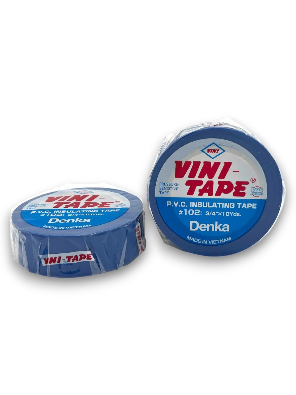 Изолента Vini-Tape синяя 19мм*19м Denka