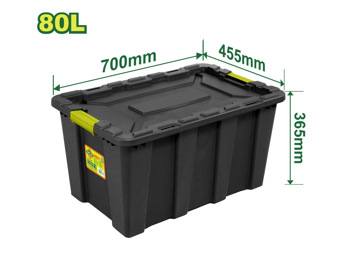 Պահեստավորման պլաստիկ տարա DYLLU DTTB3380 80լ