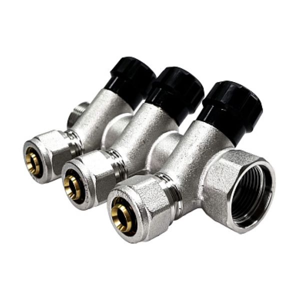 Կոլեկտոր կարգավորող  F/M  3/4"  (սեղմ 16х3 ելք)  STI