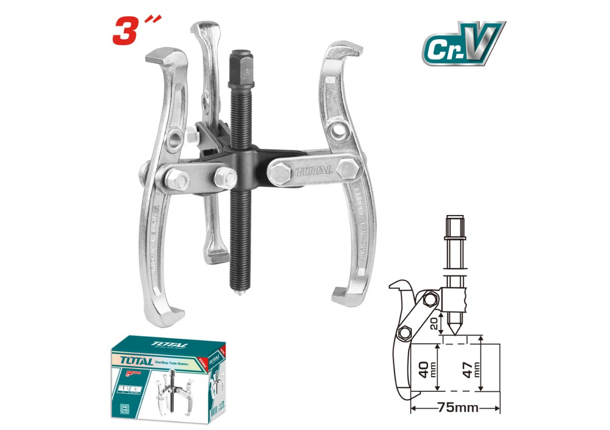 Հանիչ եռաթև 3'' THTGP336 TOTAL