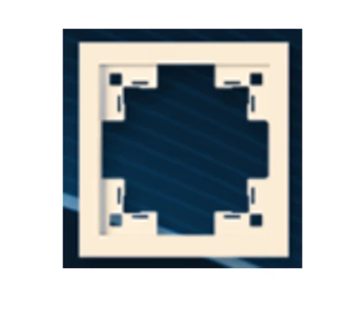 Շրջանակ 1տեղ բեժ (1/15) Lavanda Electrica