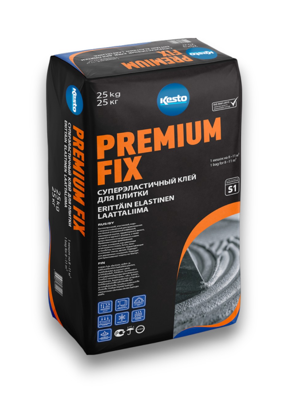 Սալիկի սոսինձ 25կգ Premium Fix Kesto