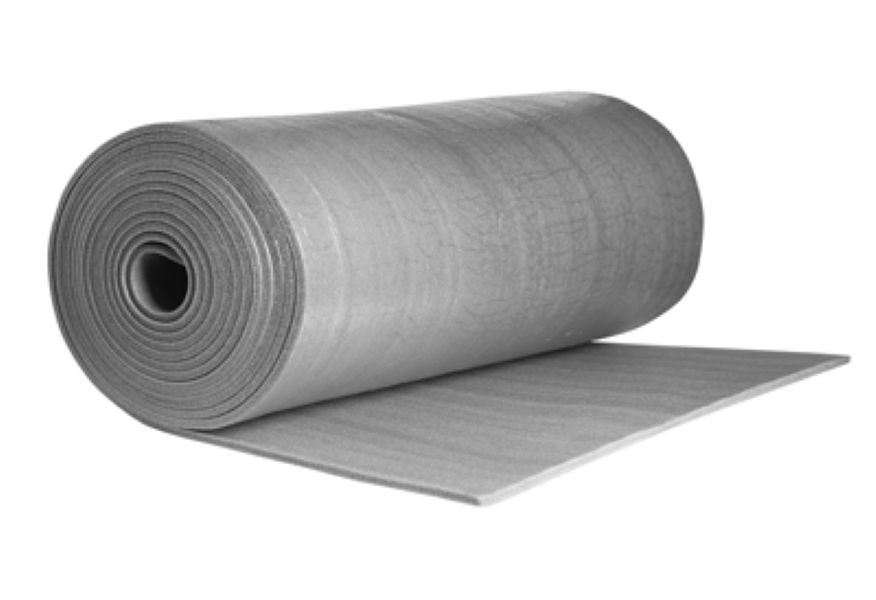 Ջերմամեկուսիչ գլանափաթեթավորված PE 06*1000 30քմ  առանց սոսինձ AD METAL