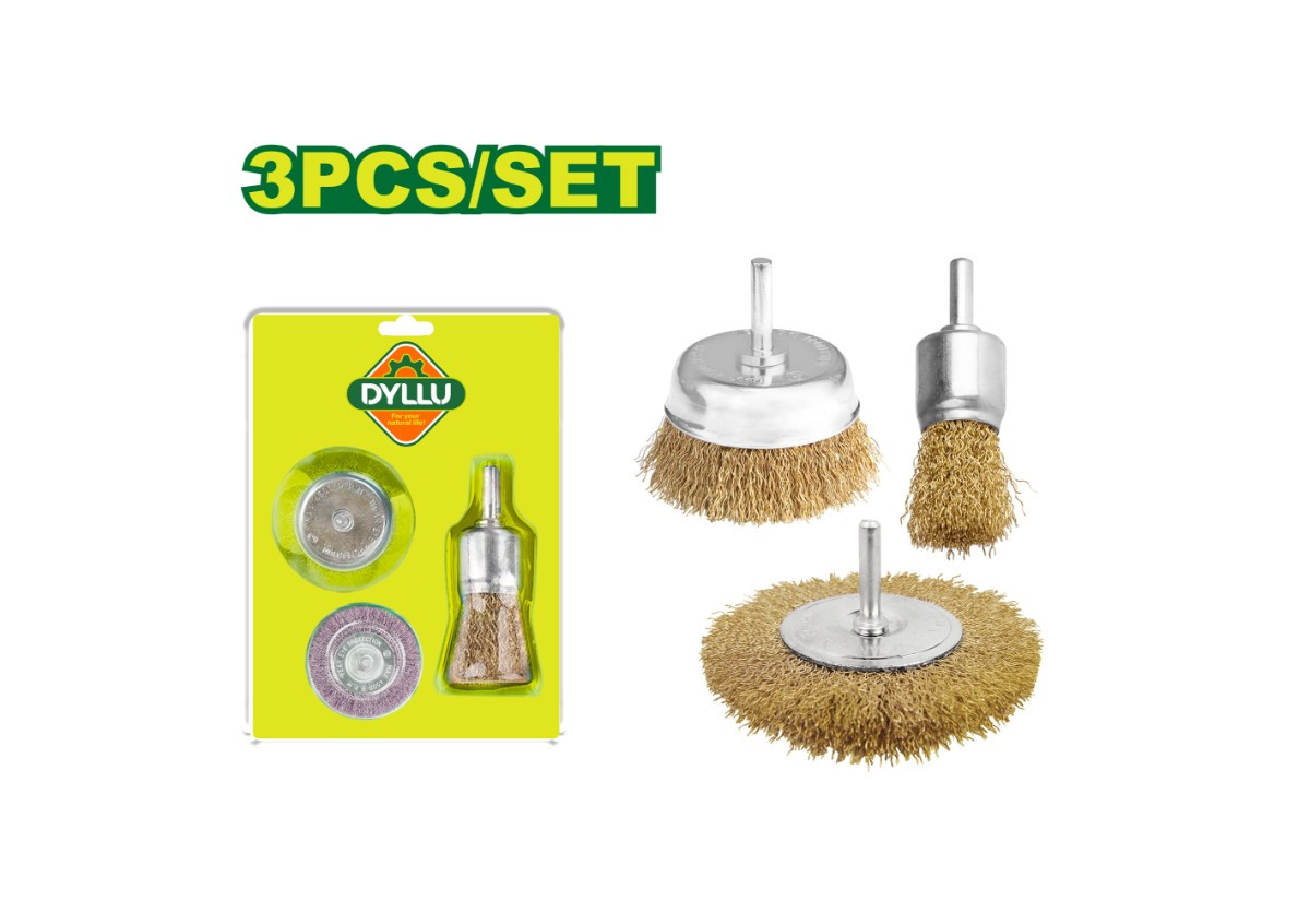 Набор металлических щеток  DYLLU DTCE6402 1''-2''