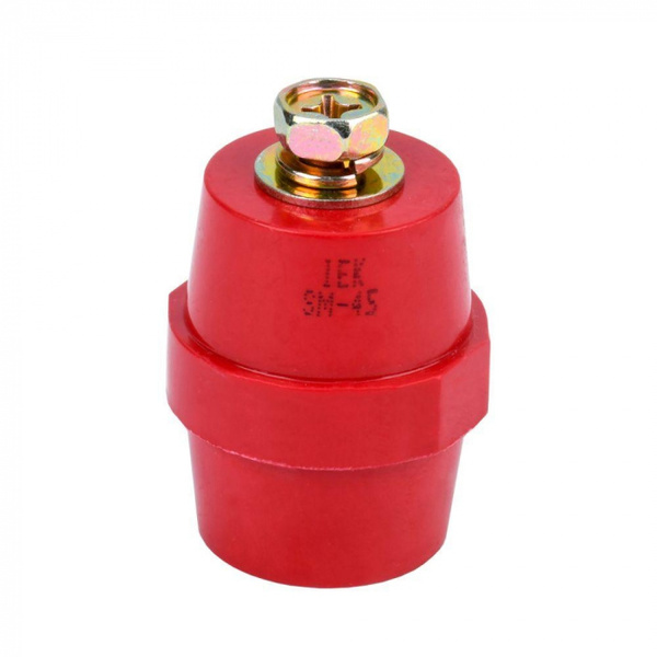 Изолятор 45 с болтом (M8) IEK