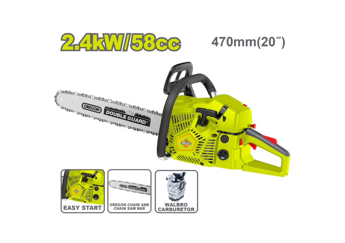 Бензопила 2,4кВт DYLLU DTGC2558