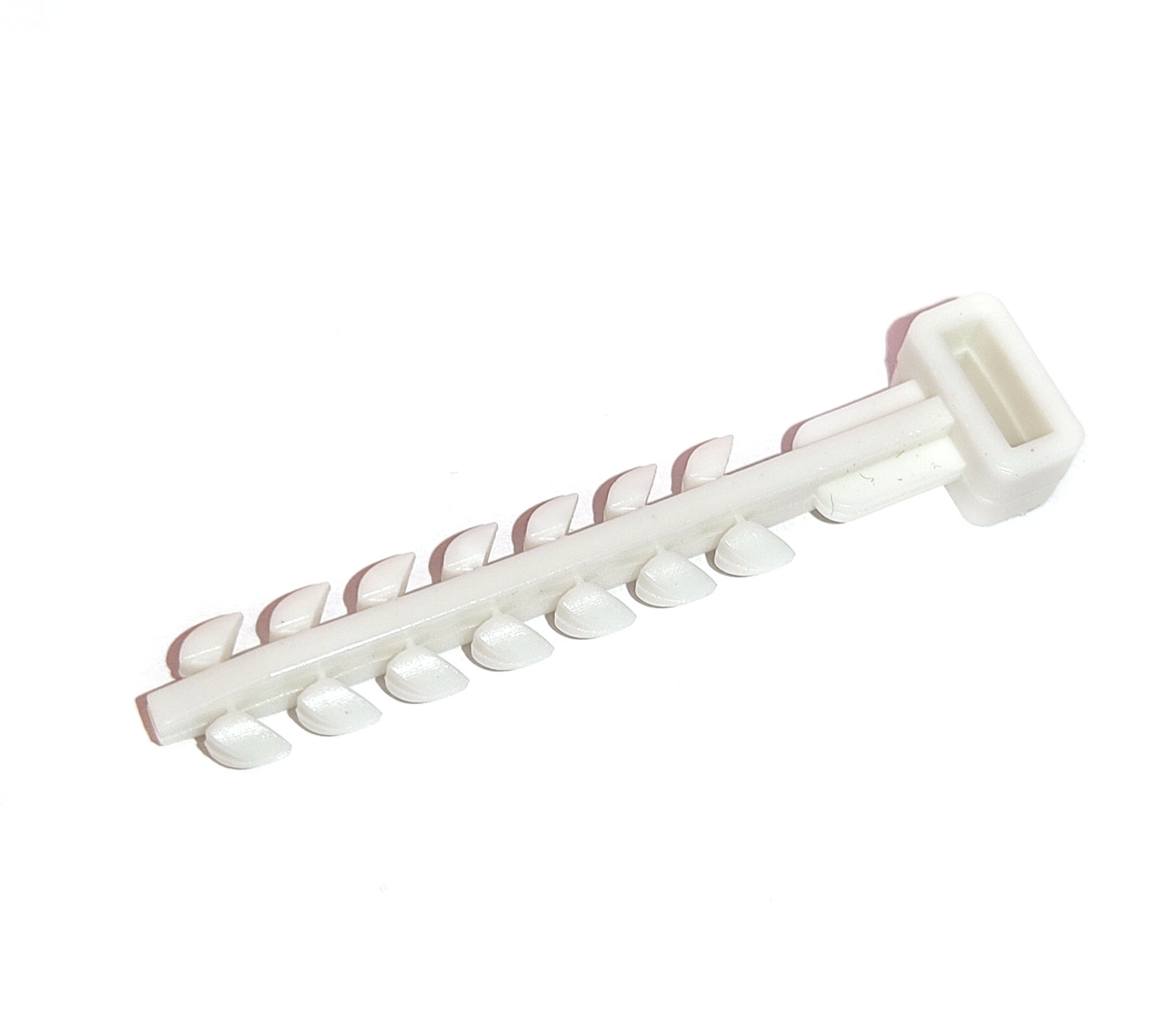 Պլաստմասե ամրակի դյուբել (стяжка) սպիտակ 6*50մմ Electrika