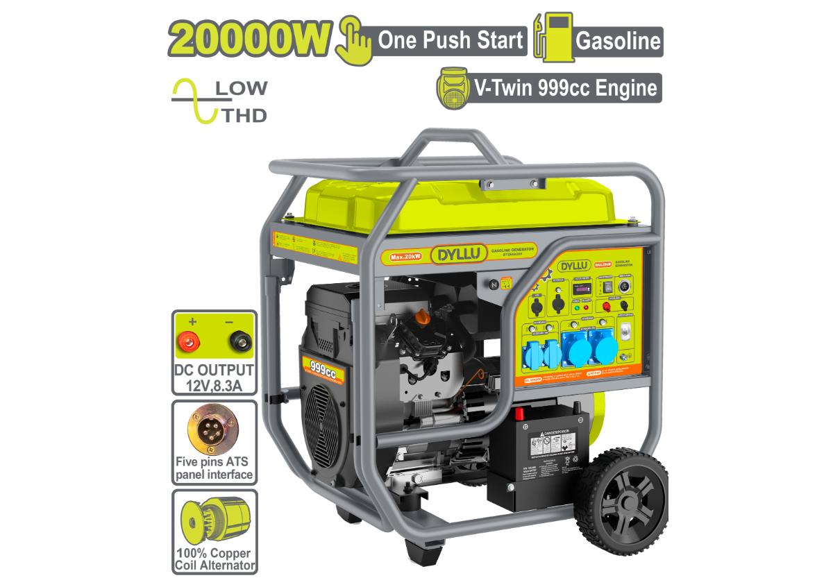 Բենզինային գեներատոր 20 կՎտ DYLLU DTGEAA20V