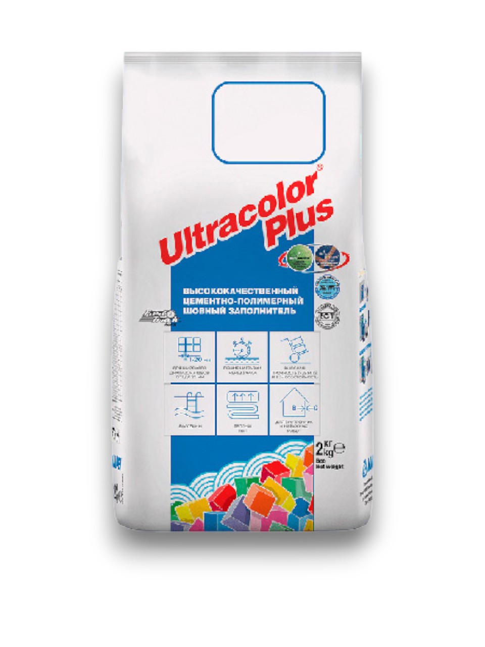 Լցանյութ Ultracolor Plus №111 Բաց մոխրագույն 2կգ MAPEI