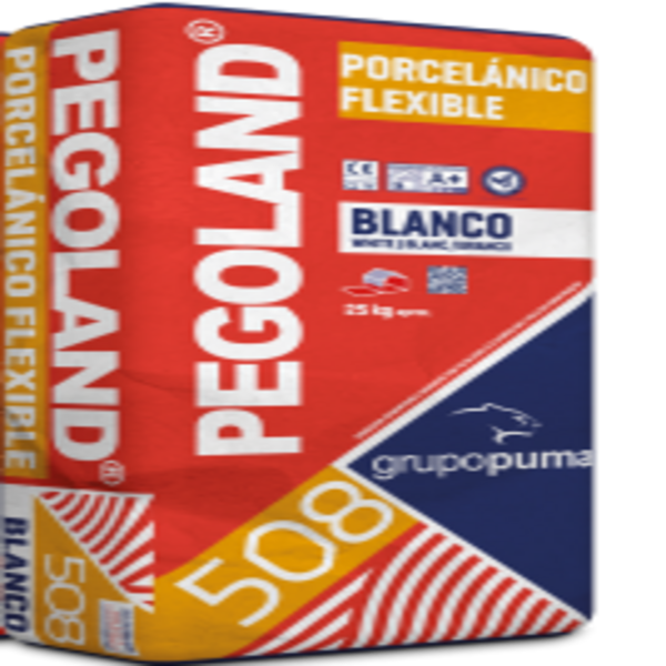 Клей цементный 508 белый, 25 кг C2TE PEGOLAND PUMA