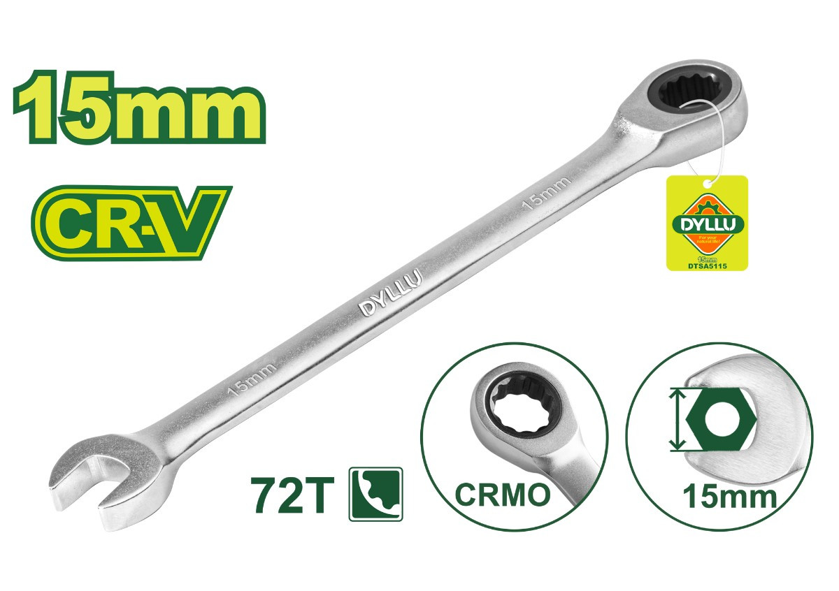 Համակցված բանալի DYLLU DTSA5115 15մմ