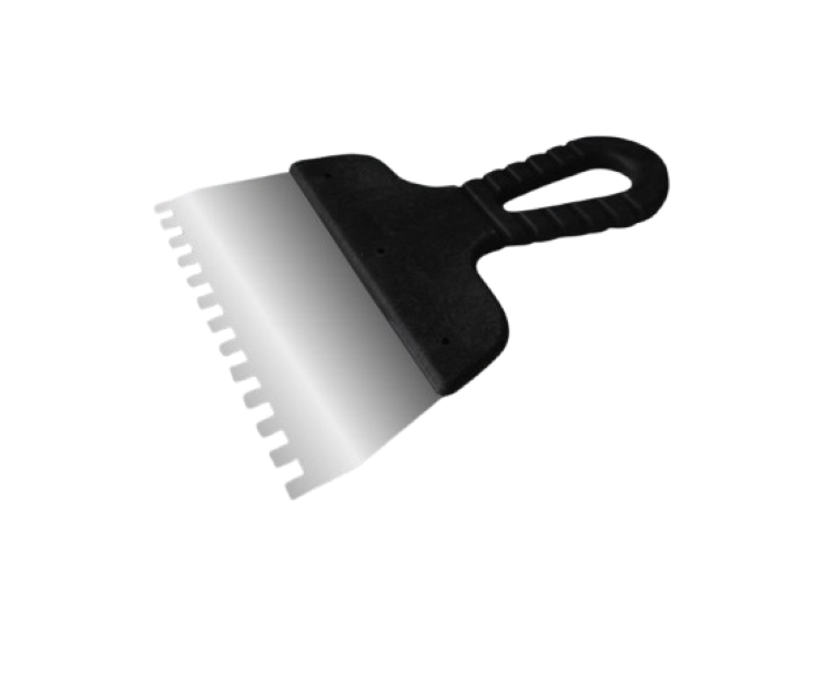 Шпатель из нержавеющей стали 350мм зуб 8x8мм Decor