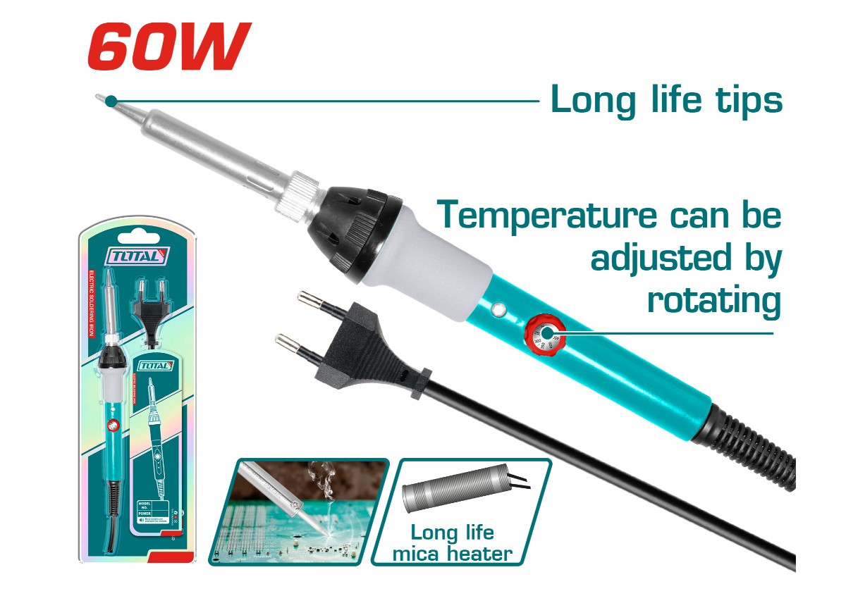 Էլեկտրական զոդիչ 60W TOTAL TET160831