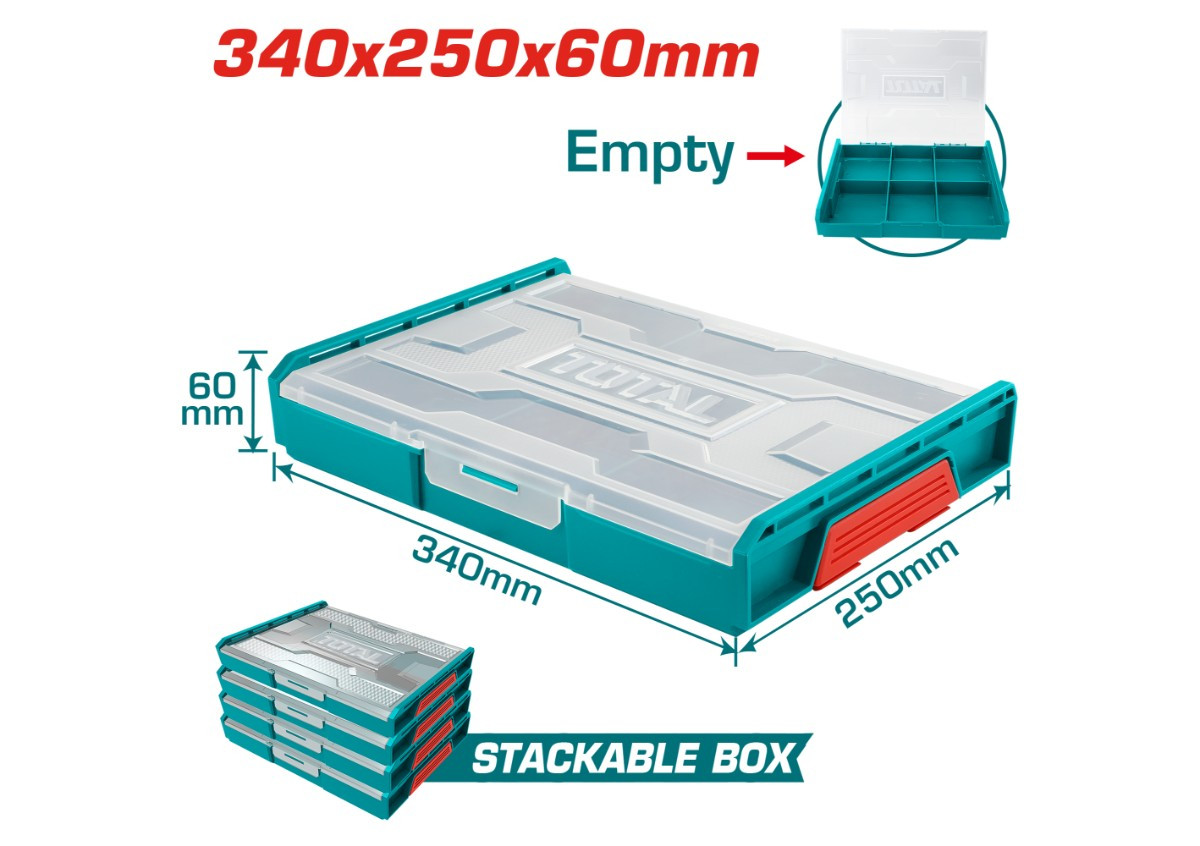 Պլաստիկ տուփ 340*250*60մմ THKTV02 TOTAL