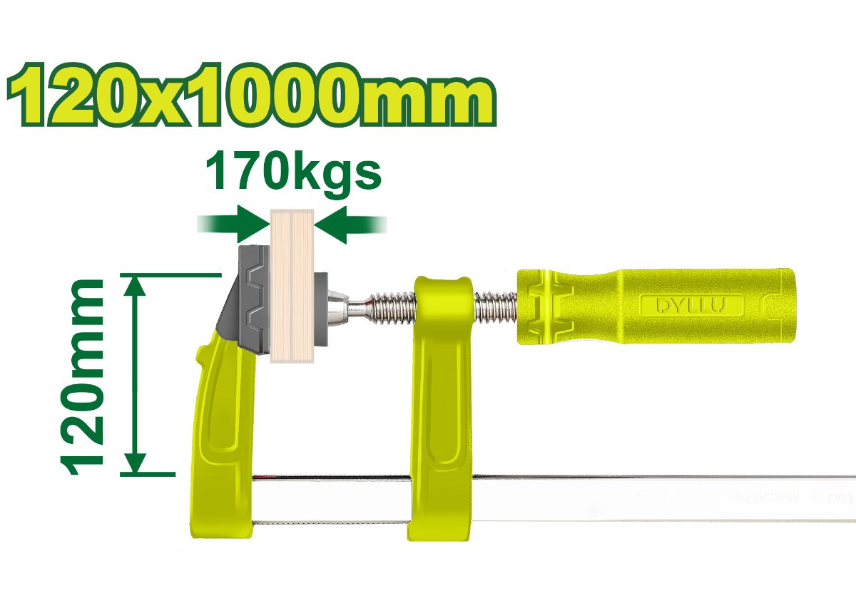 F-աձև ամրակ 120x1000մմ DTCP2125 DYLLU