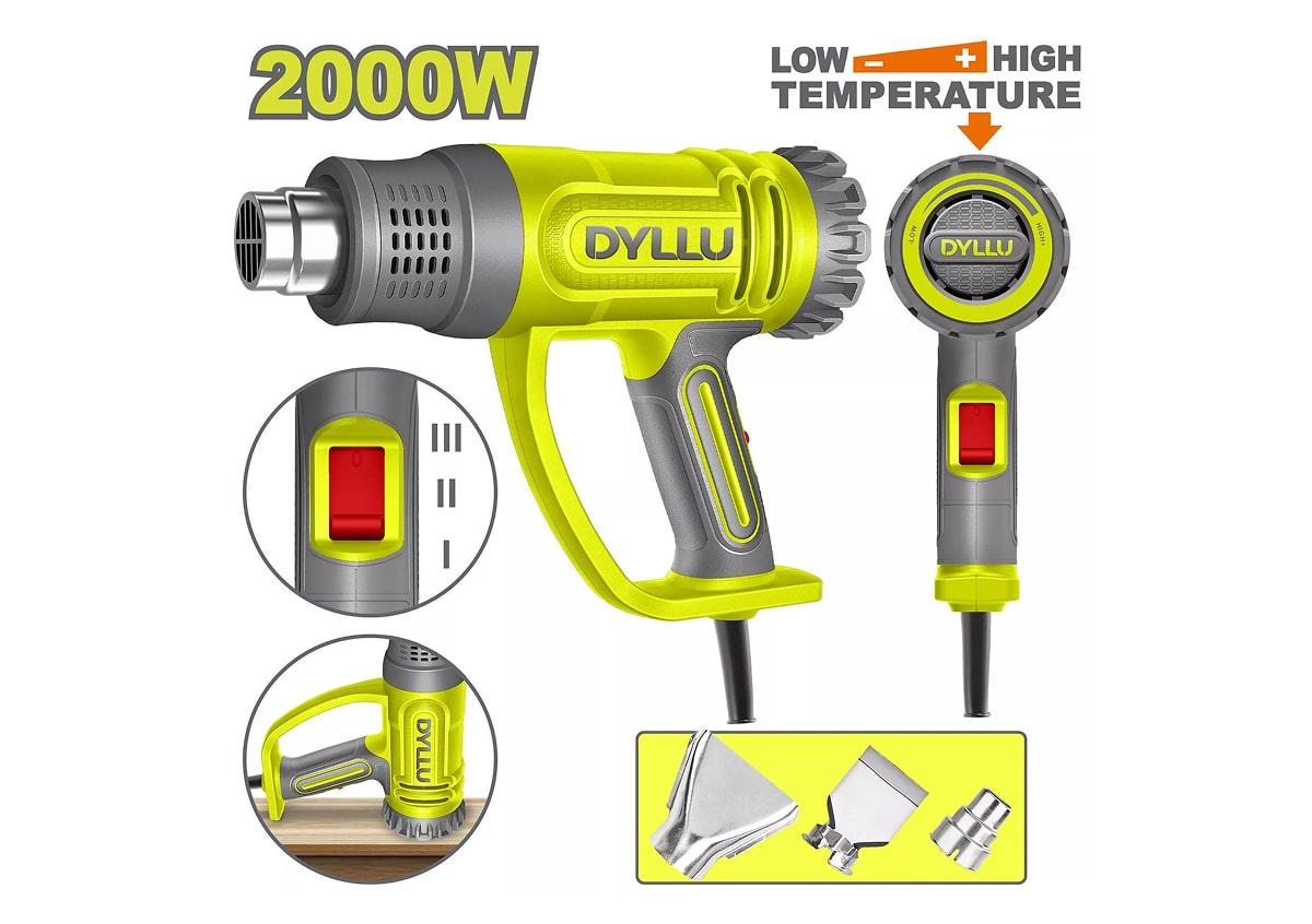 Технический фен 2000Вт 50-550°C DYLLU DTHG1520