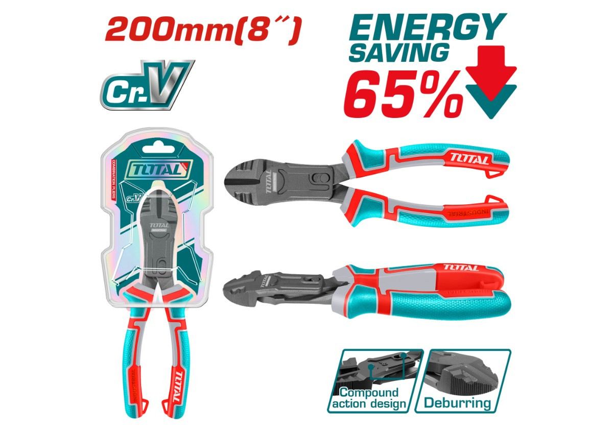 Տափակաբերան աքցան Total THTC530806