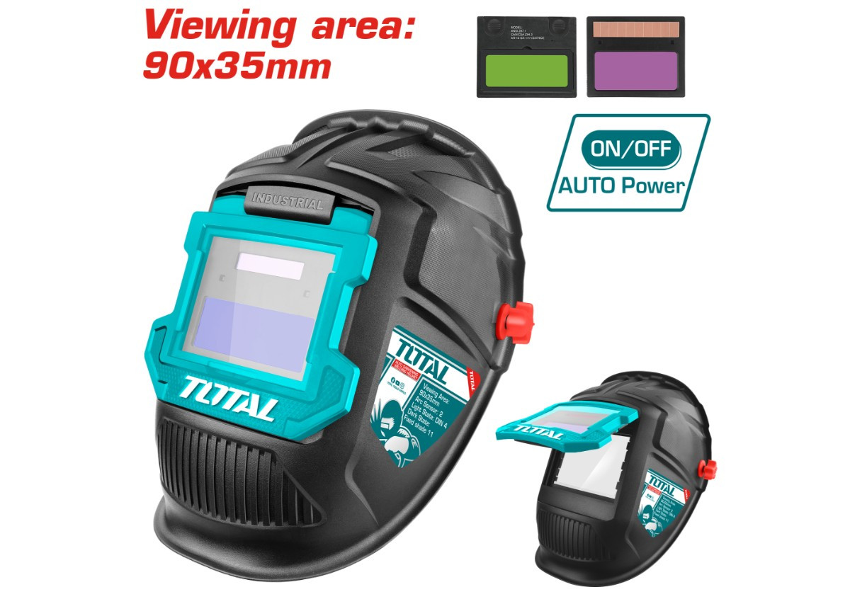 Маска сварщика с автозатемнением 3 TOTAL TSP9309