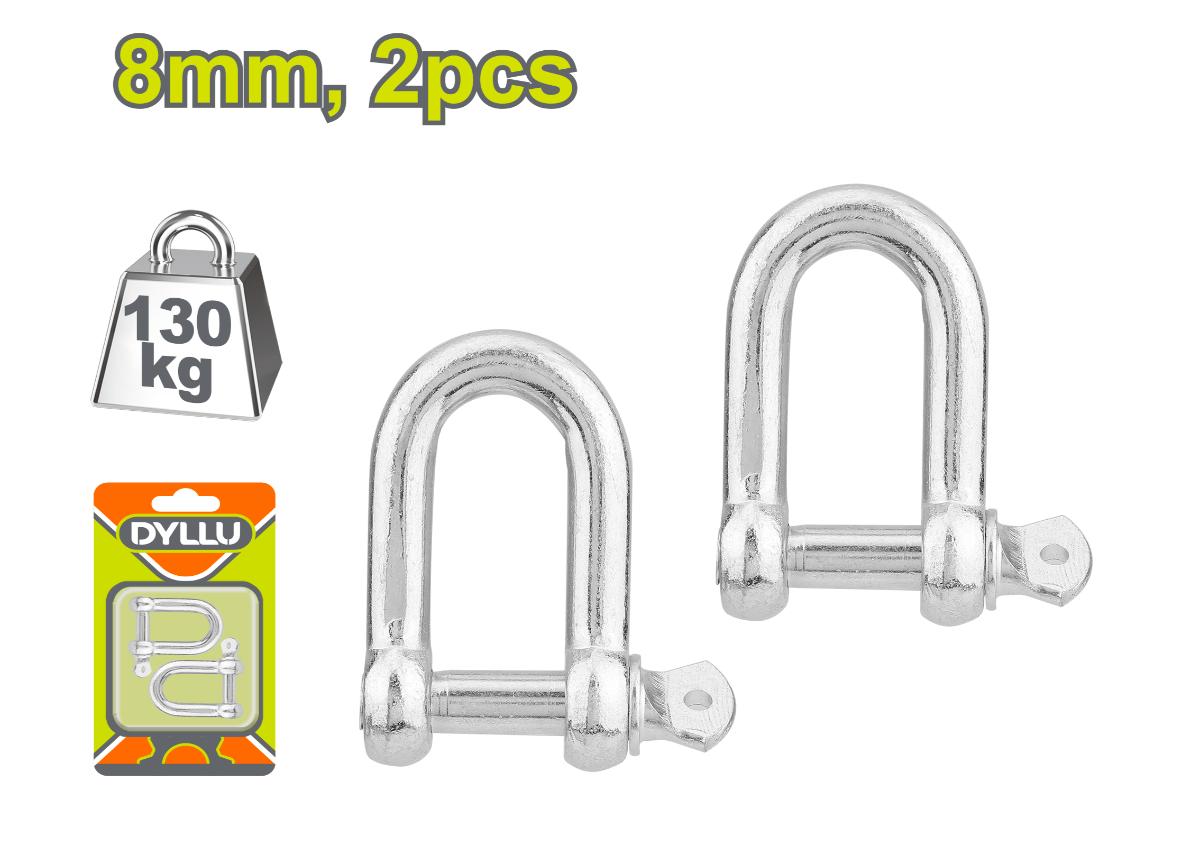 Տակելաժային կեռիկներ (2 հատ) 8մմ DYLLU DTQL3K01