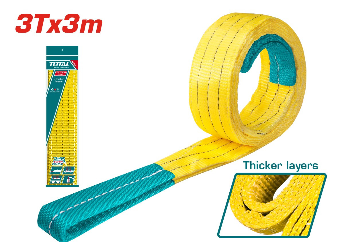 Динамический буксир 3т. 3м*90мм THTWS0303 TOTAL