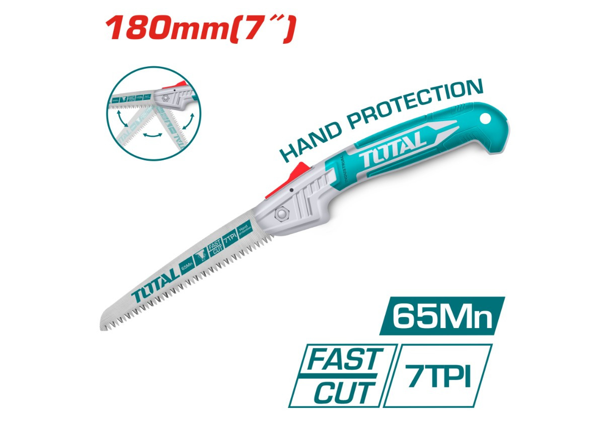 Սղոց ծալովի 180մմ TOTAL THFSW18026