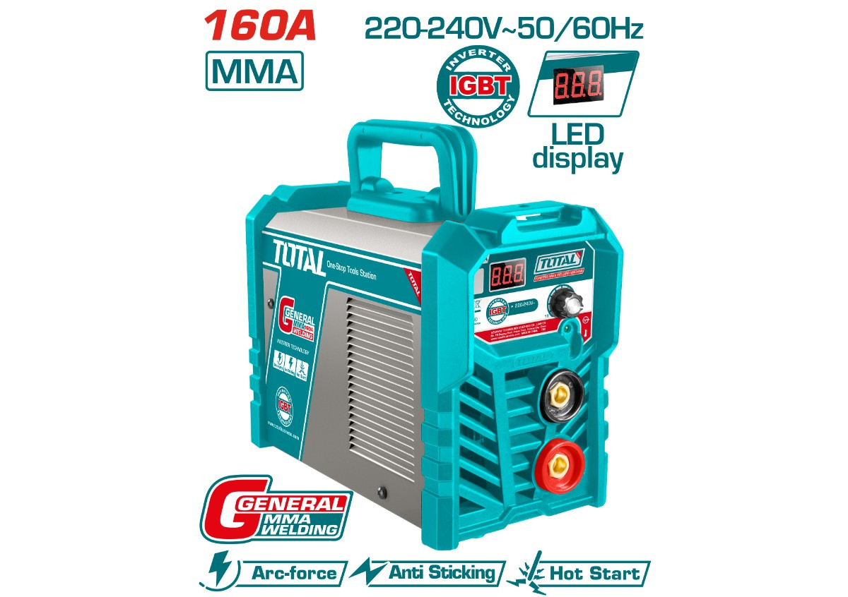 Сварочный аппарат 160A TOTAL TW216028