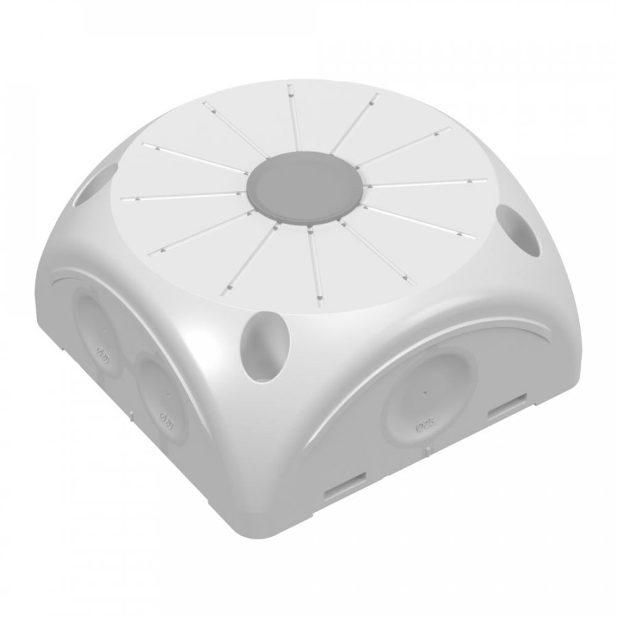 Коробка распределительная белая HF 100*100*50 Промрукав