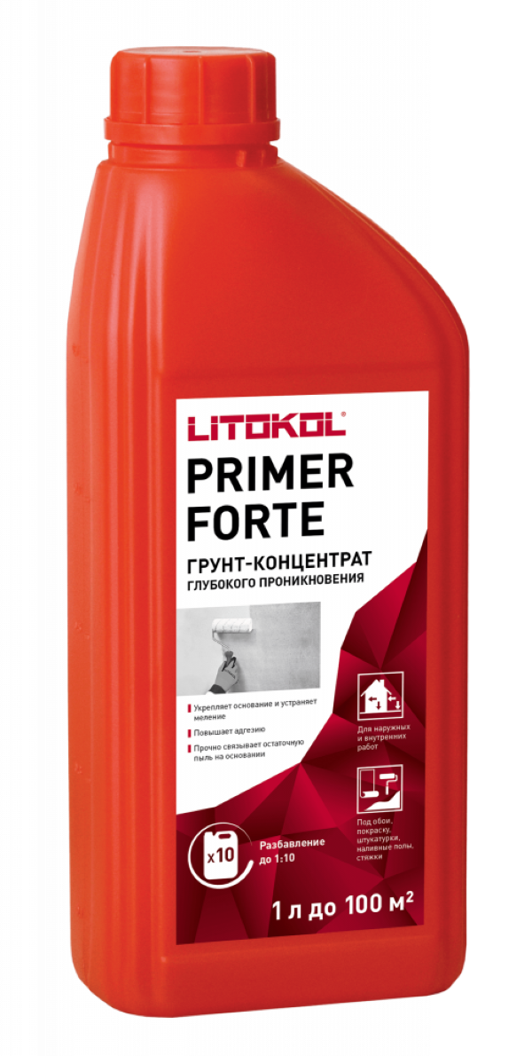 Գրունտ կոնցենտրանտ PRIMER FORTE 1л Litokol