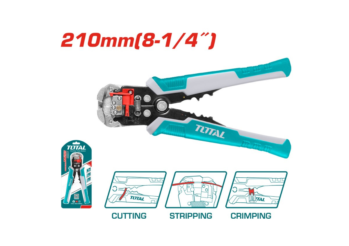 Լար մաքրող գործիք ավտոմատ TOTAL THT15246