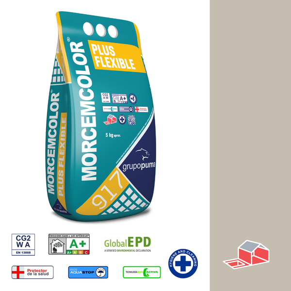 Լցանյութ ջրակայուն 917, 5կգ Քարային MORCEMCOLOR PUMA