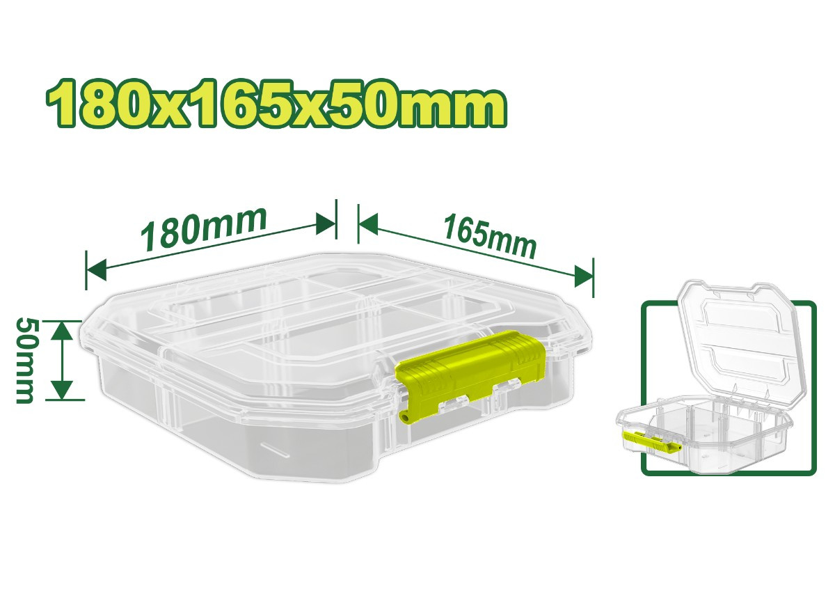 Թափանցիկ տարա DYLLU DTTB8341 չափս S