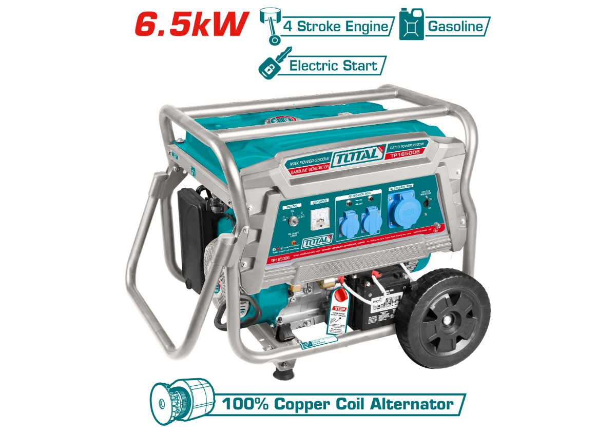 Բենզինային գեներատոր  6.5կվտ  TP165006 TOTAL