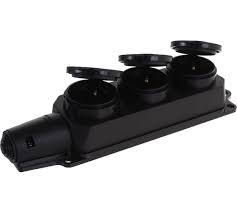 ՎԱՐԴԱԿ 3 ՏԵՂ Սև 16A ՌԵՏԻՆԵ IP44 SMARTBUY