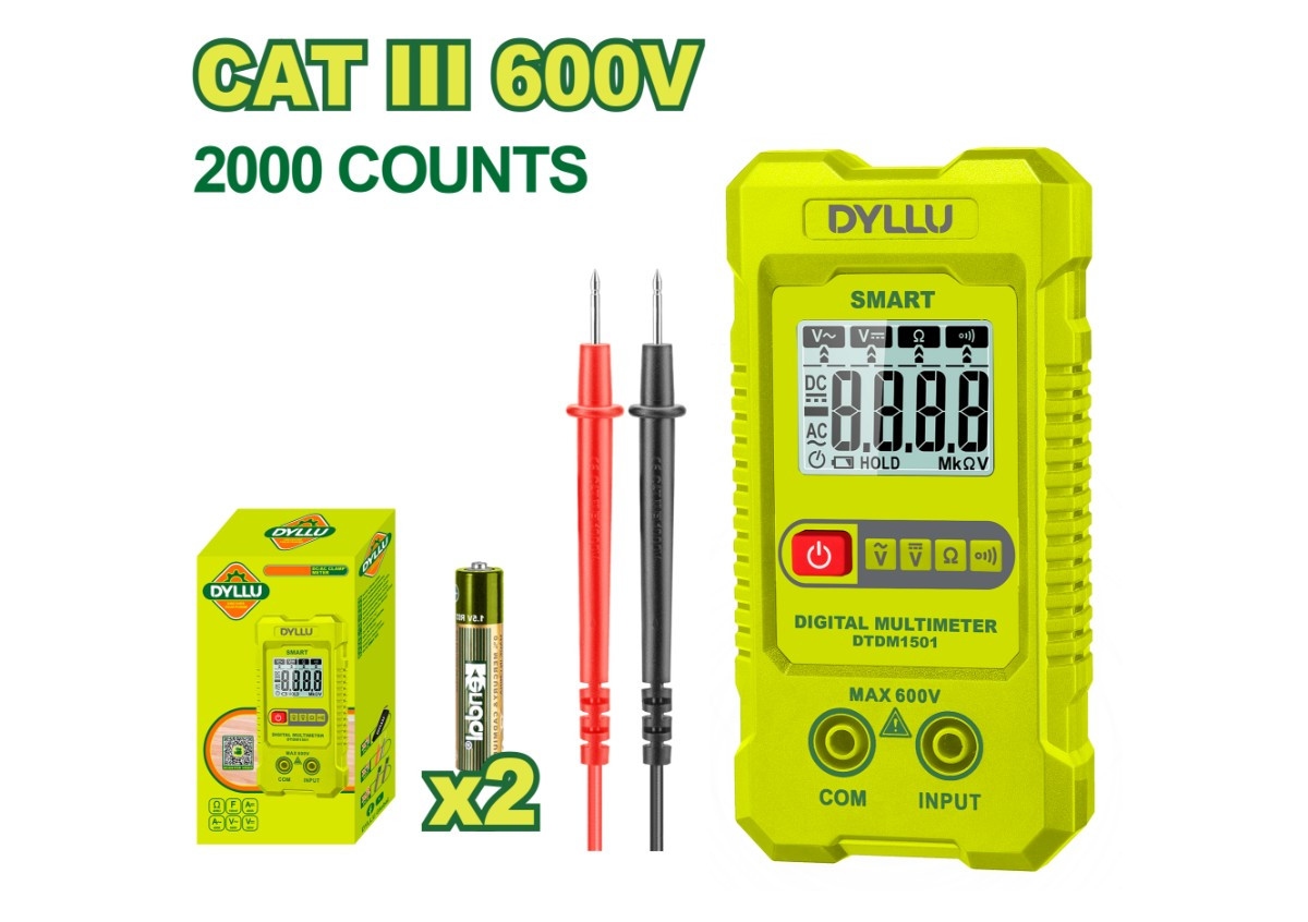Цифровой мультиметр DYLLU DTDM1501 600В