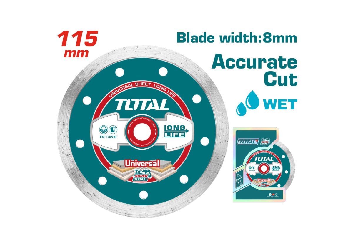 Ալմաստե սկավառակ 115մմx22.2մմ  TAC2121153 TOTAL