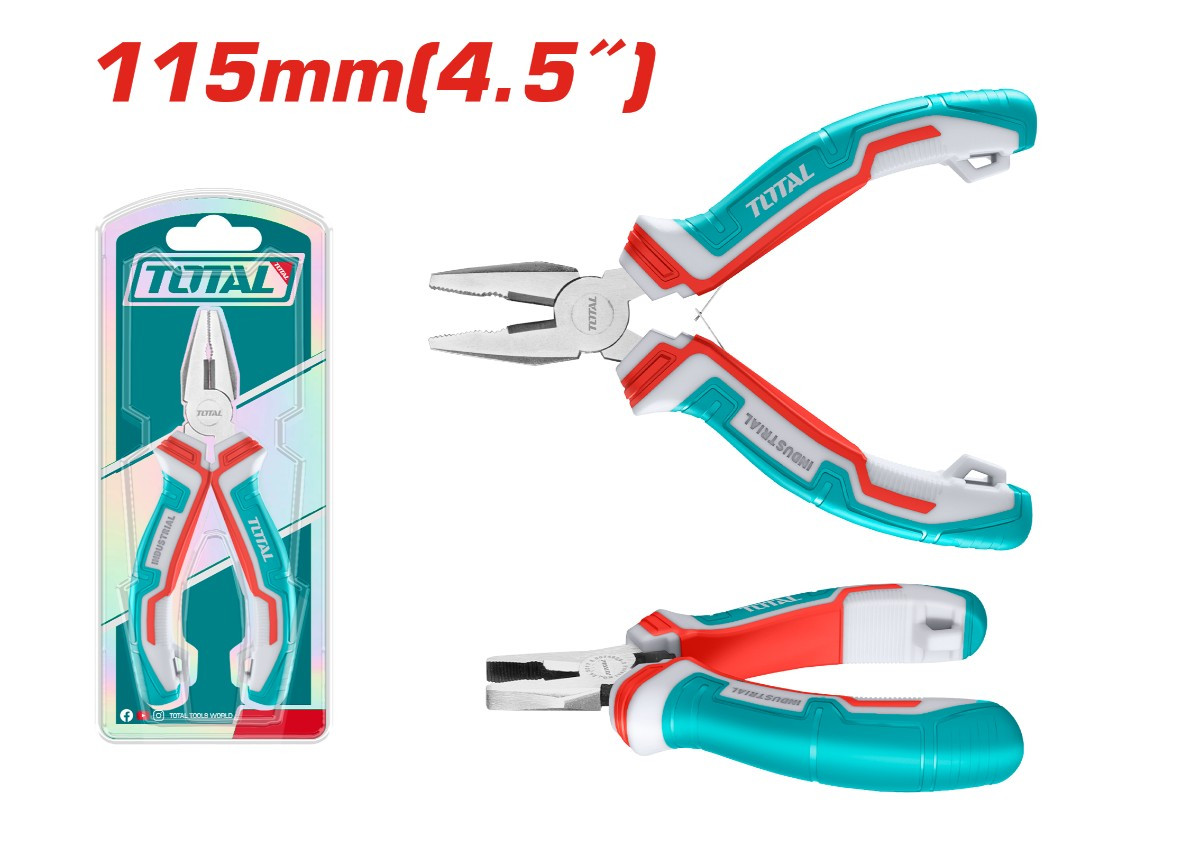 Плоскогубцы мини 115мм TOTAL THTMN156