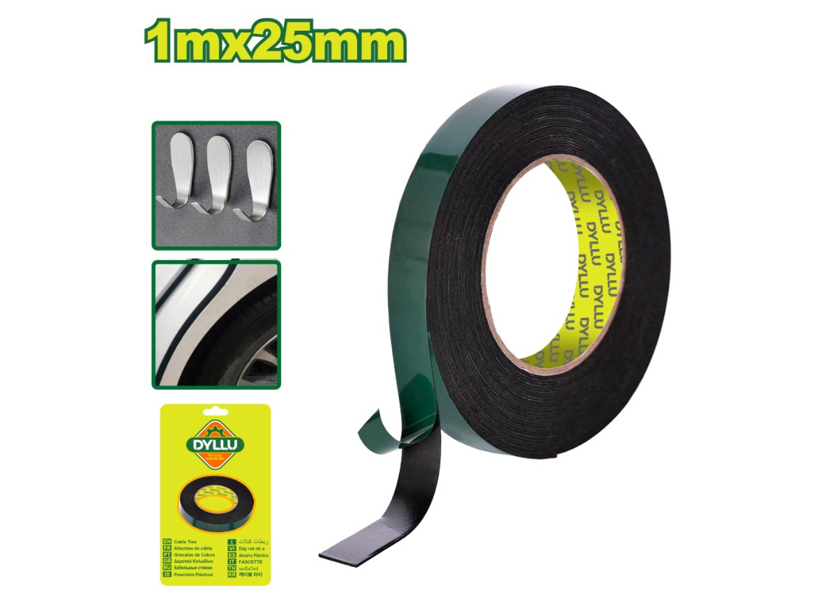 IXPE փրփրապլաստե կպչուն ժապավեն DYLLU DTPN8K25 1մ