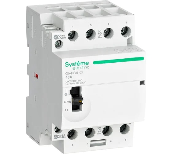 Մոդուլային թողարկիչ 4P 4HO 40A 400V City9 Set Schneider