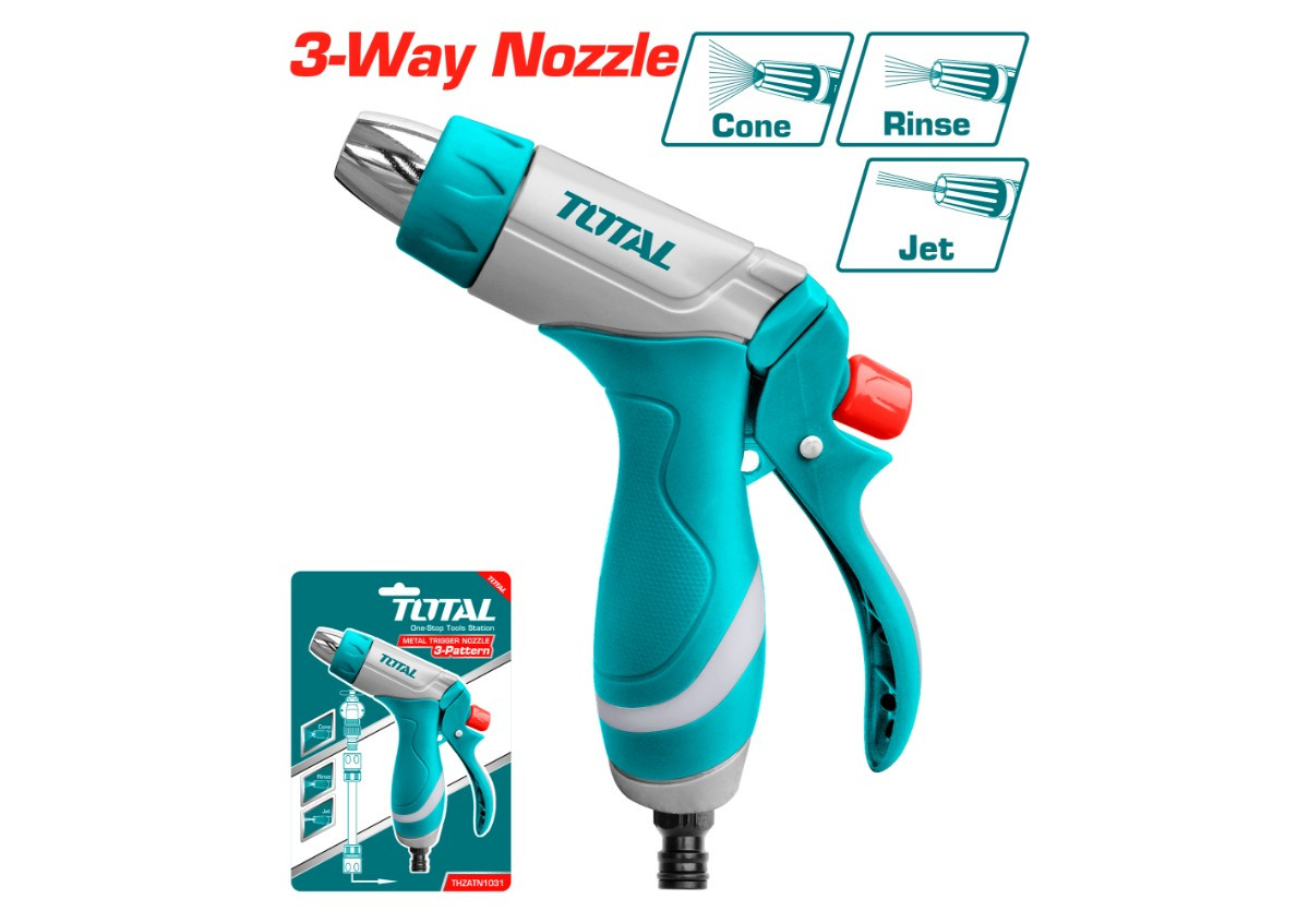 Խողովակի ցնցուղ մետաղյա TOTAL THZATN1031