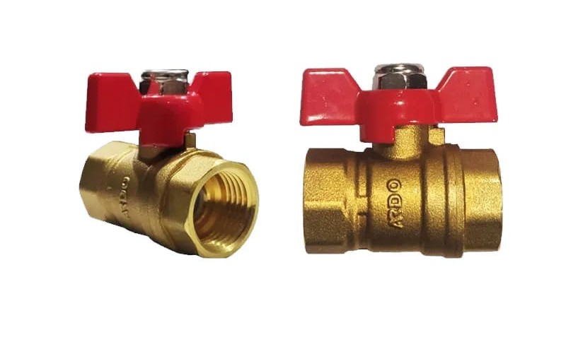 Кран латунный  15 ARDO 1/2F*1/2F