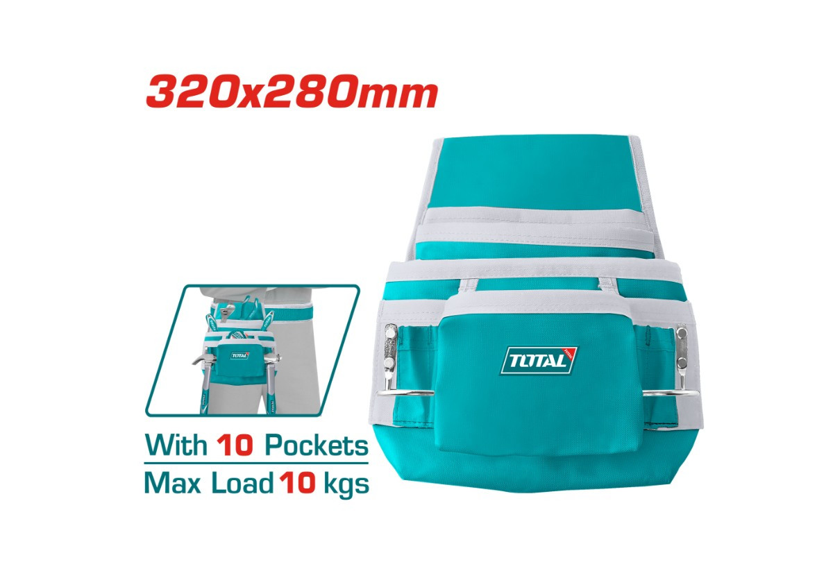 Подвесная сумка для инструментов TOTAL THT16P1011