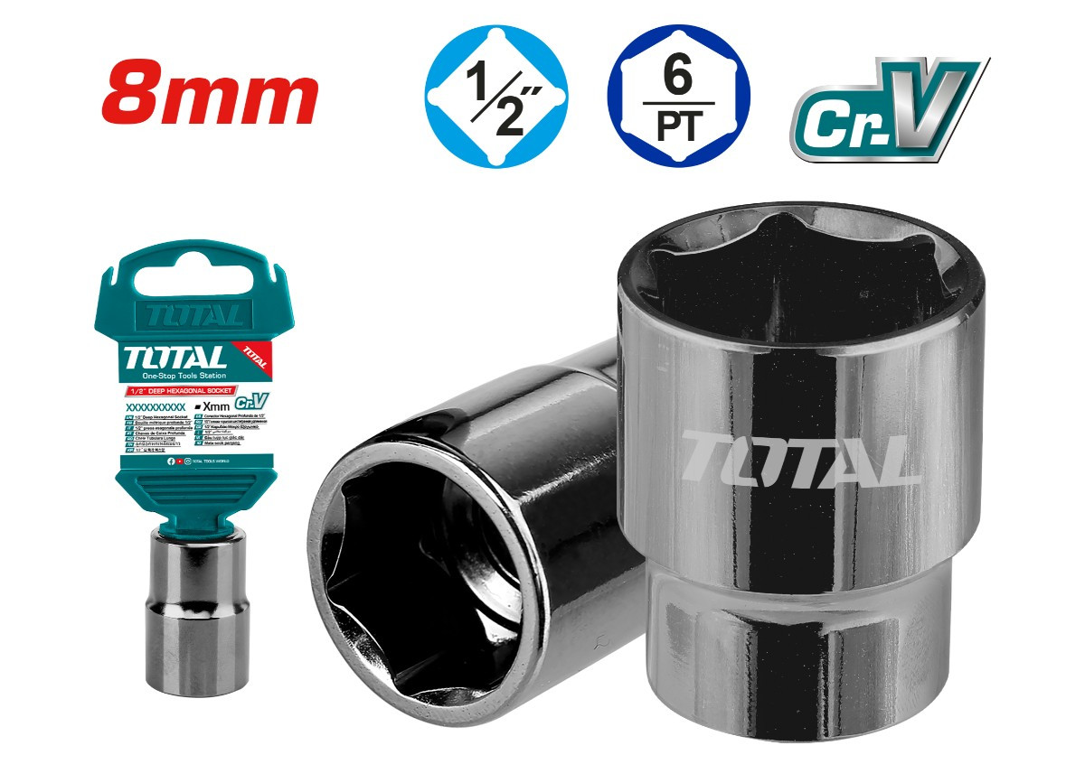 Ճռիկի գլխիկ 8մմ  THTST12081 TOTAL