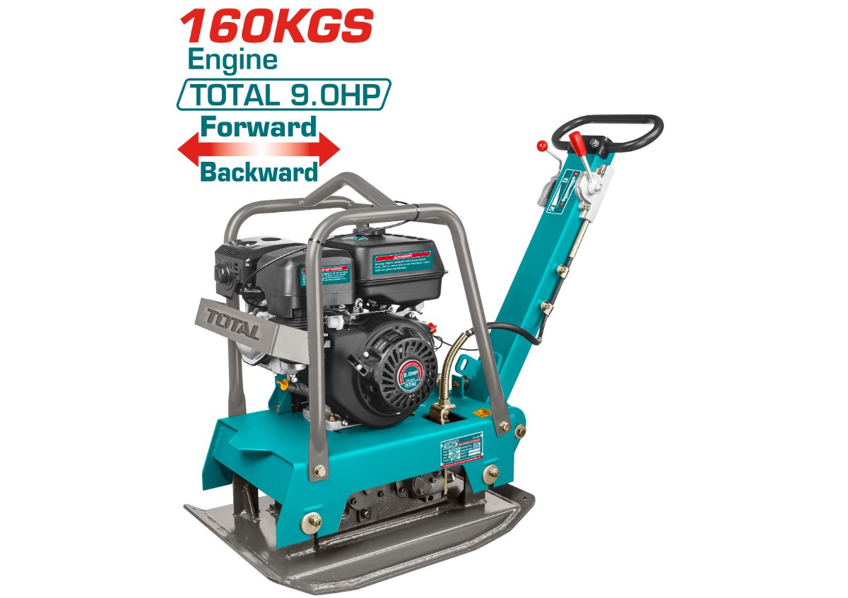 Виброплита TOTAL TP7125-2 270 куб. См / 9 л.с.  TOTAL