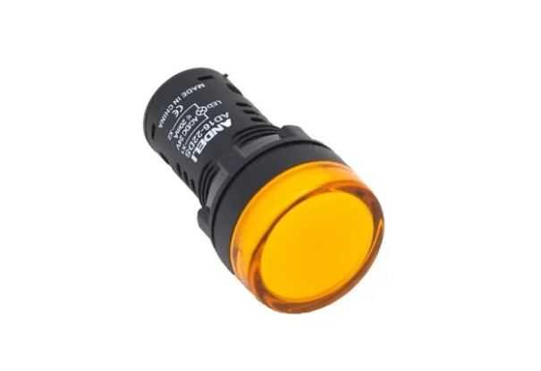 Сигнальная лампа AD16-22A Yellow ANDELI