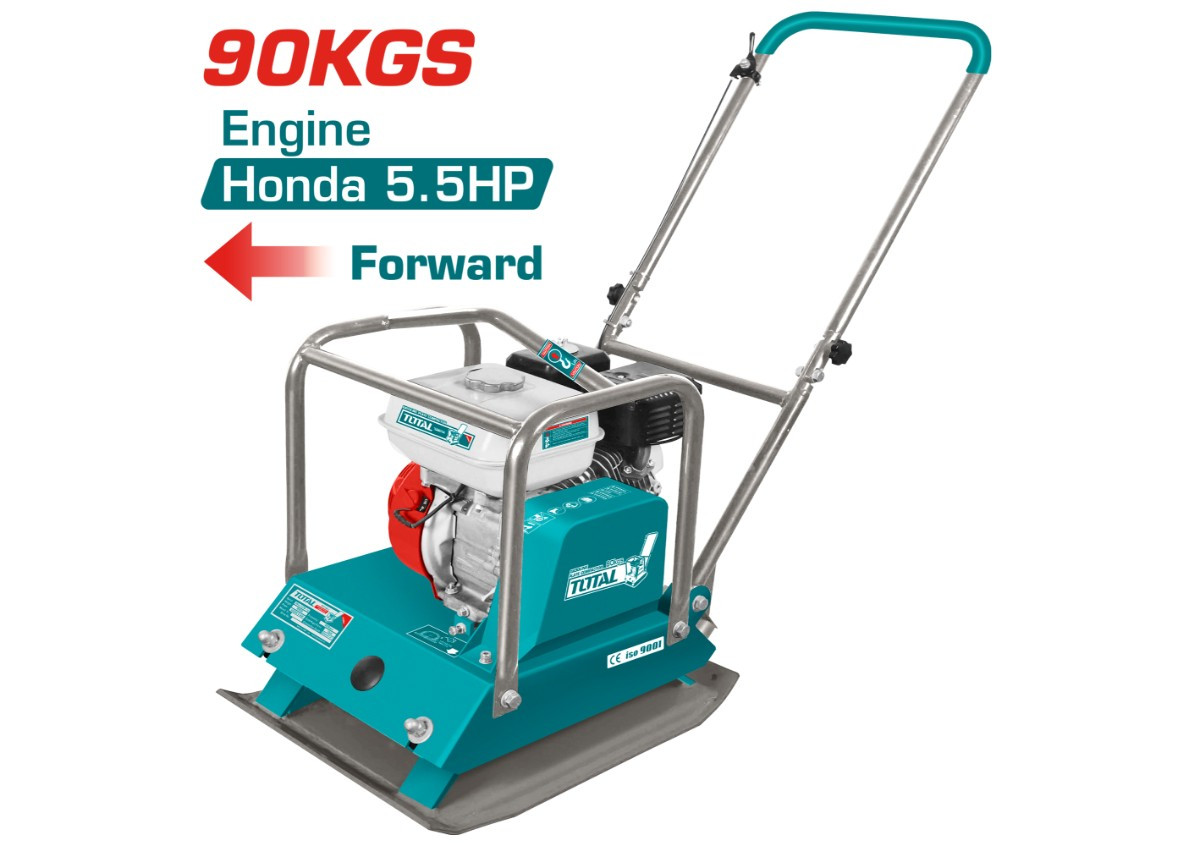 Виброплита TOTAL TP7100-1 163 куб. См / 5.5 л.с. /Honda GX160 TOTAL